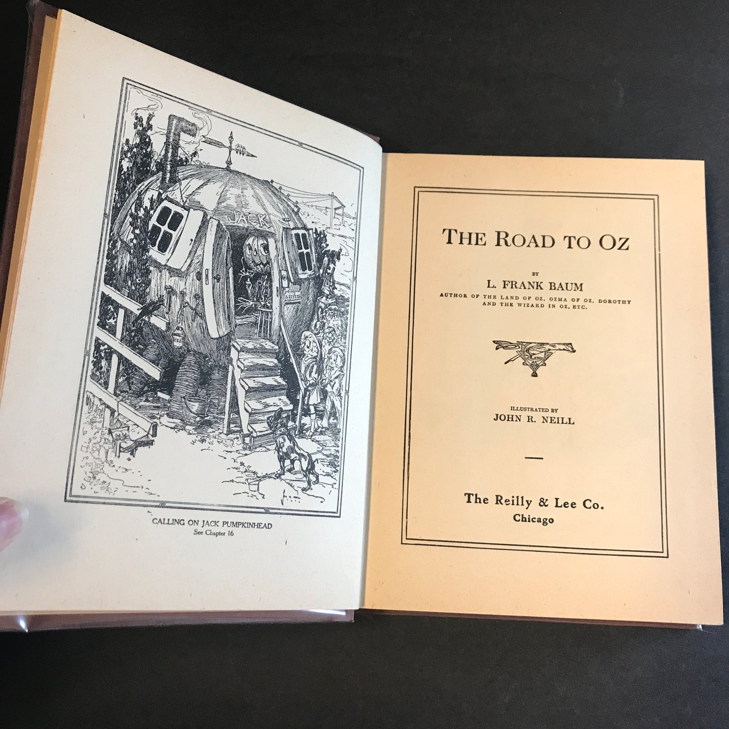 The Road to Oz - L. Frank Baum - Post 1935 Print - No Color Plates