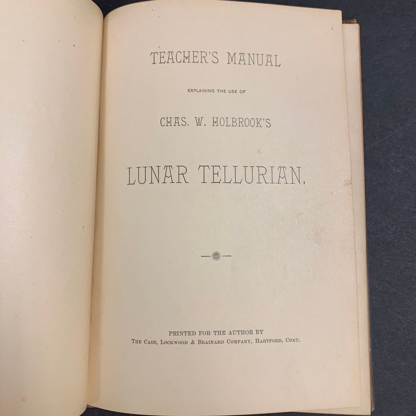 Lunar Tellurian - Various - 1888