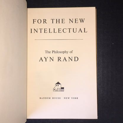 For the New Intellectual - Ayn Rand - 7th Print - 1961