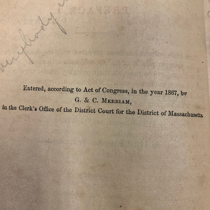 Webster's Primary Dictionary - Various - 1867