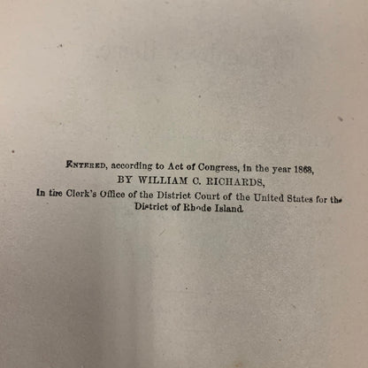 Harry's Vacation or Philosophy  at Home - William C. Richards - 1868