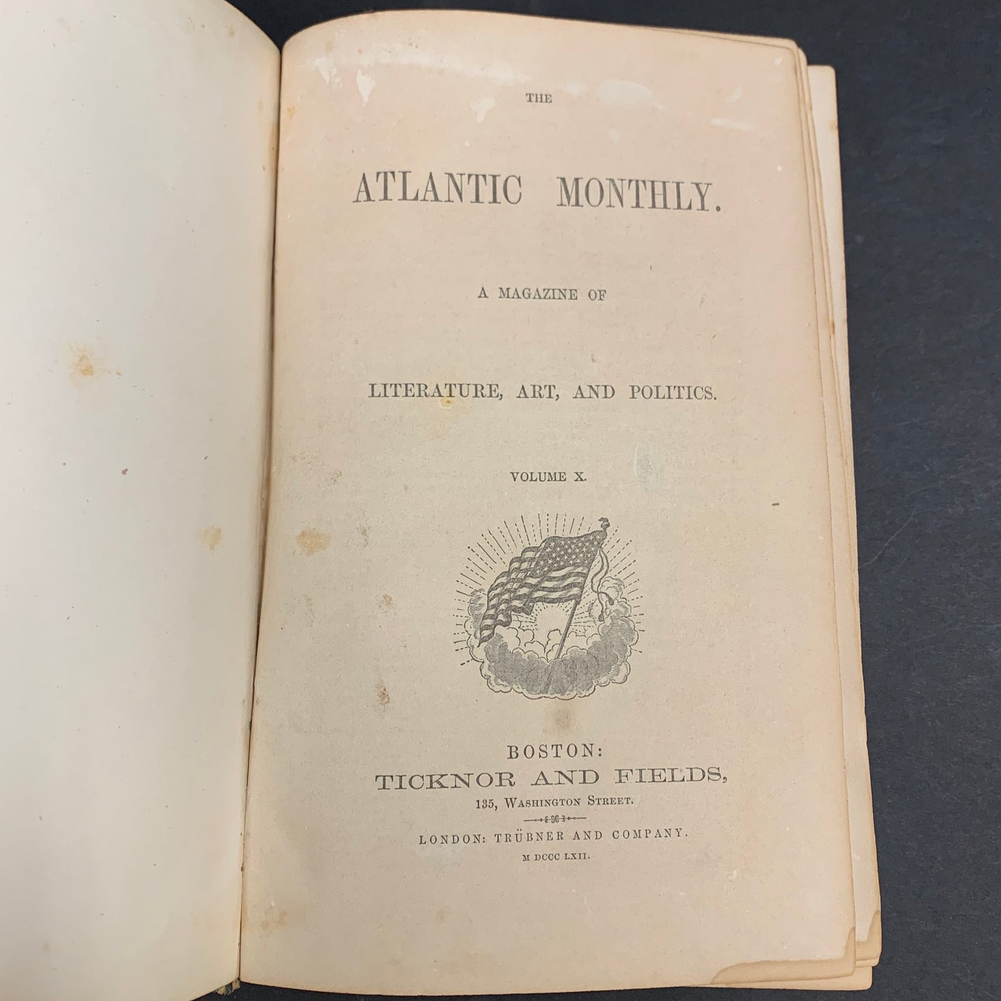 The Atlantic Monthly - C. E. Starr - Vol 10 - 1862