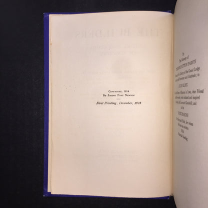 The Builders - Joseph Fort Newton - 1st Edition - 1914