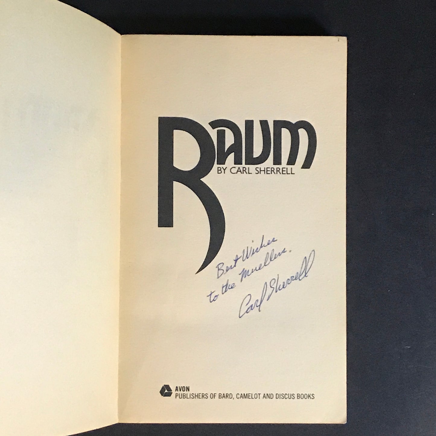 Raum - Carl Sherrell - Signed - 1977