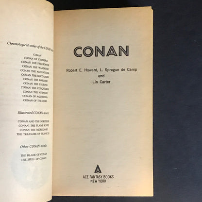 Conan - Robert E. Howard - 10th Print - 1983