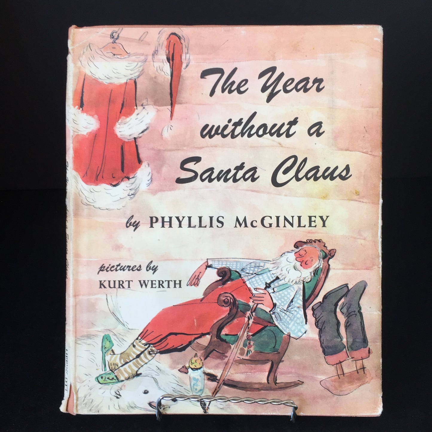 The Year Without Santa Claus - Phyllis McGinley - 1957 - Missing Front End Paper