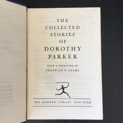 The Collected Short Stories of Dorothy Parker - Dorothy Parker - Modern Library - 1942