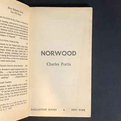 Norwood - Charles Portis - 1970