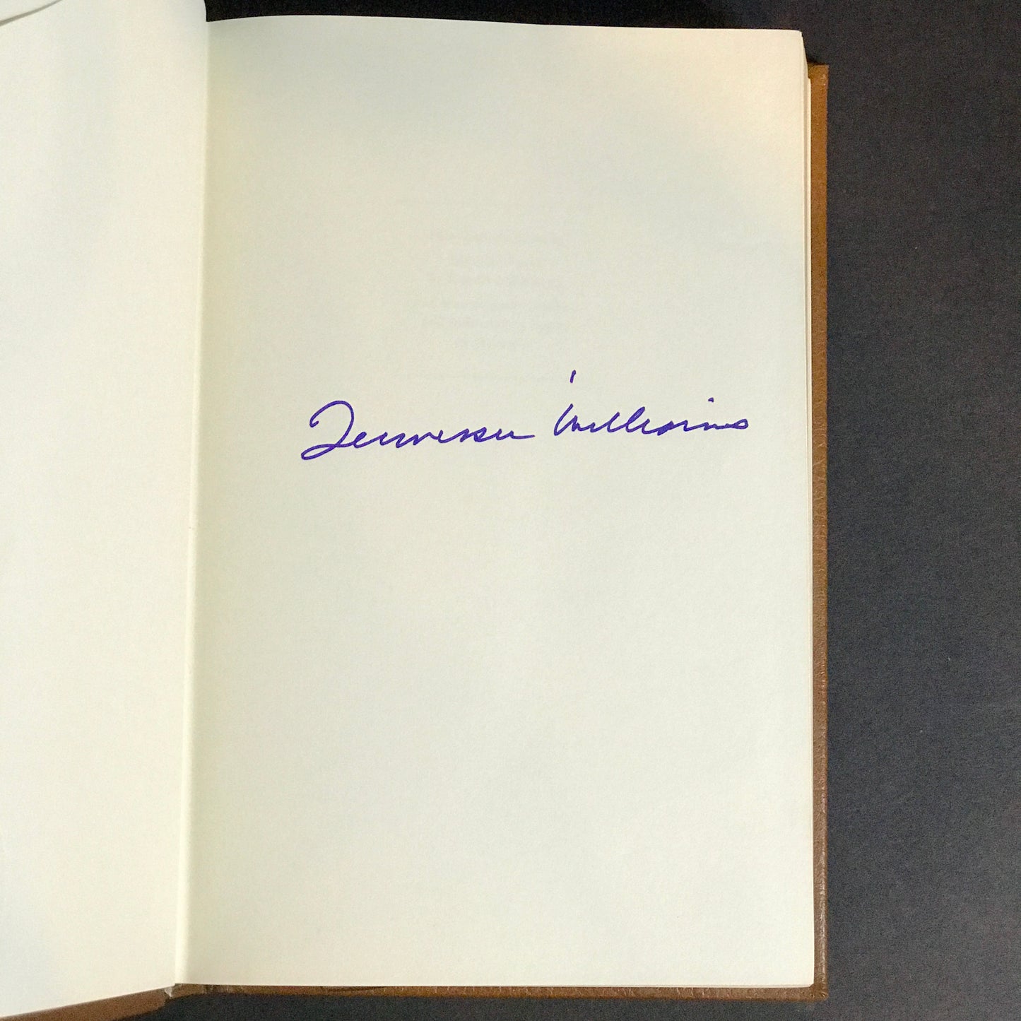 Selected Plays - Tennessee Williams - Signed - Franklin Library - 1980