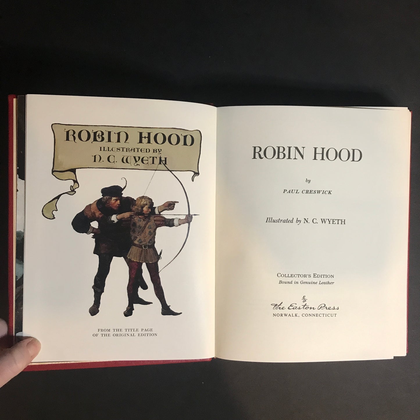 Robin Hood - Paul Creswick - Easton Press - 1991