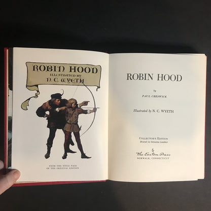 Robin Hood - Paul Creswick - Easton Press - 1991