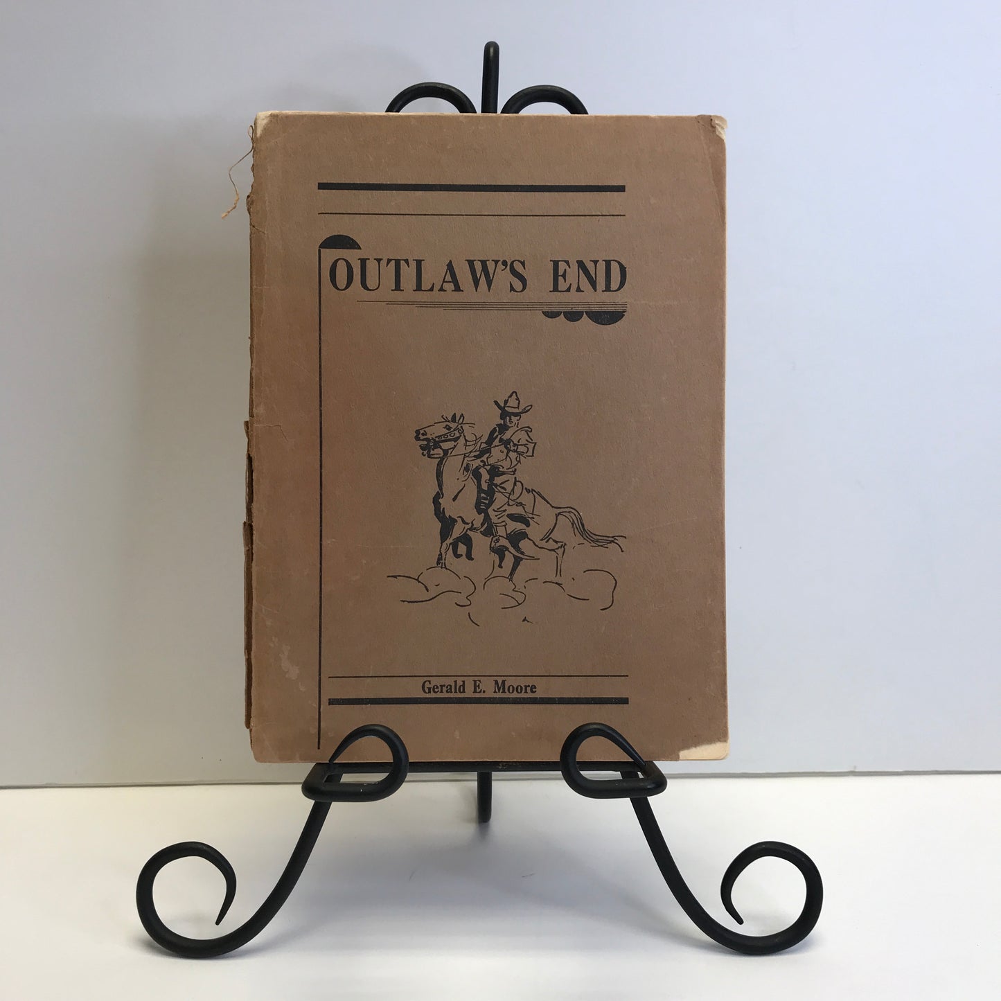 Outlaw's End - Gerald F. Moore - Kansas - Signed