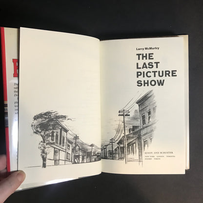 The Last Picture Show - Larry McMurtry - 1st Thus - 1989