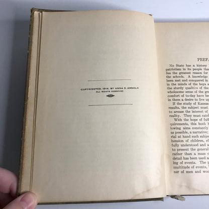 A History of Kansas - Anna E. Arnold - 1914