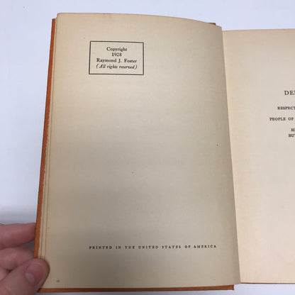 Brothers in Mud - Raymond J. Foster - Kansas - Signed - 1908