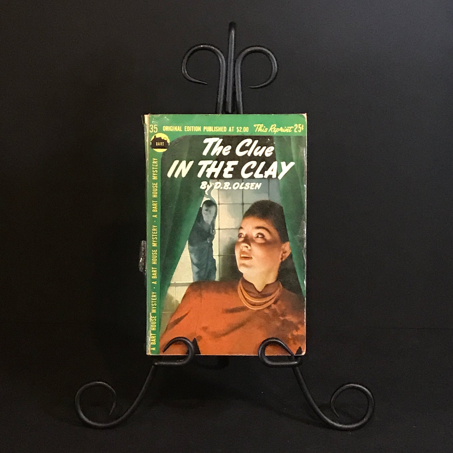 The Clue in the Clay - D. B. Olsen - Scarce - 1946