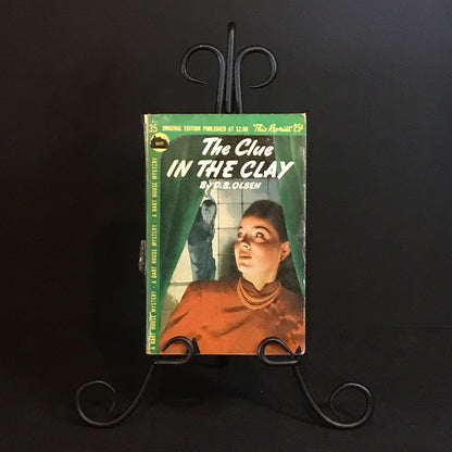 The Clue in the Clay - D. B. Olsen - Scarce - 1946