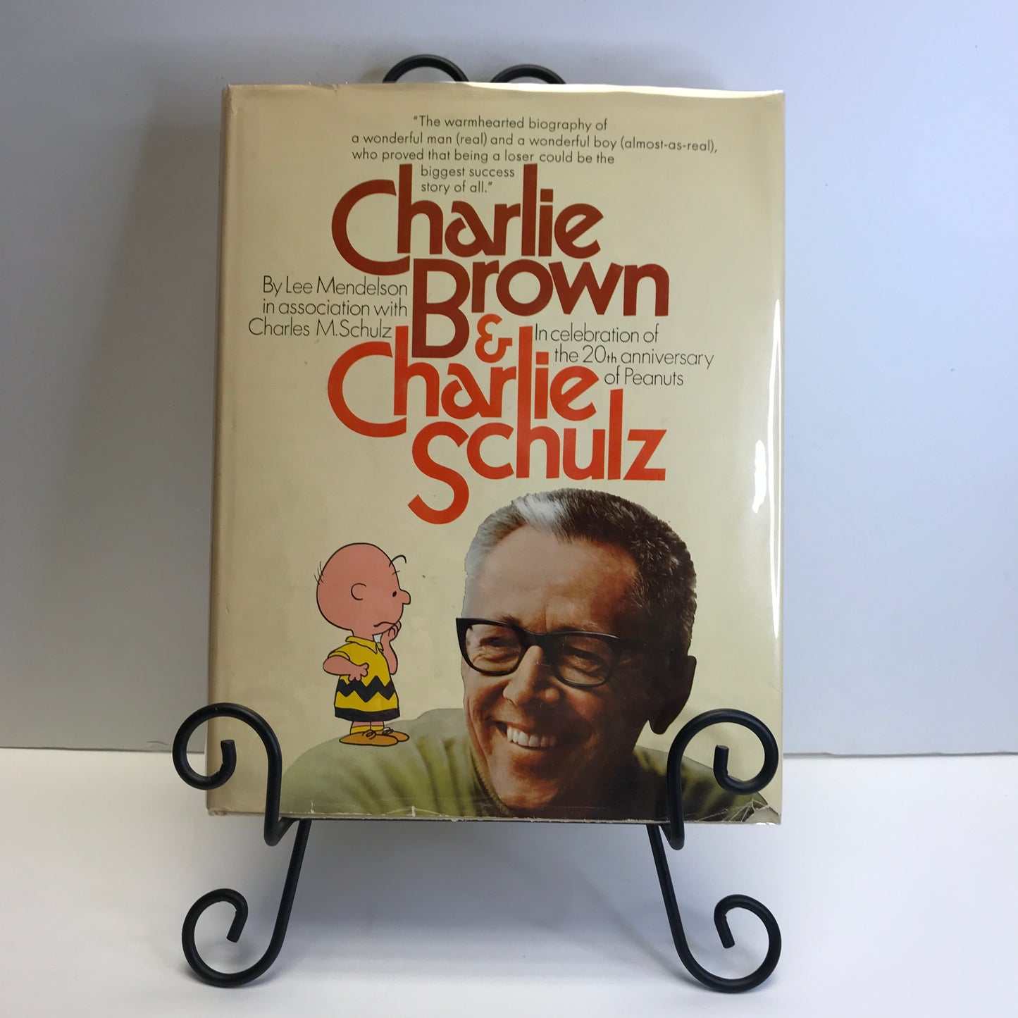 Charlie Brown & Charlie Schulz - Lee Mendelson - 2nd Printing - 1970