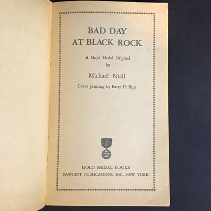 Bad Day at Black Rock - Michael Niall - 1955