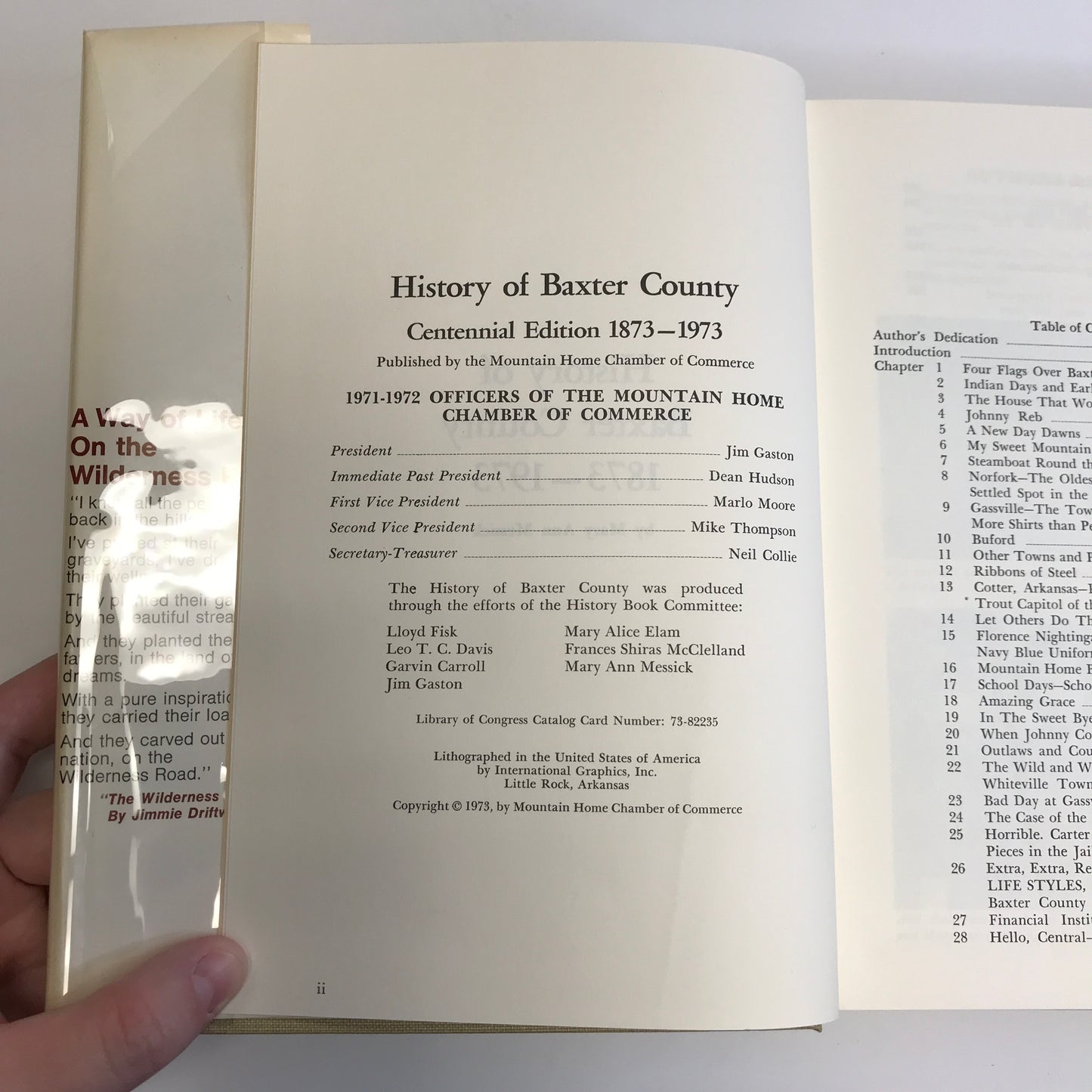 History of Baxter County: Centennial Edition - Mary Ann Messick - 1973