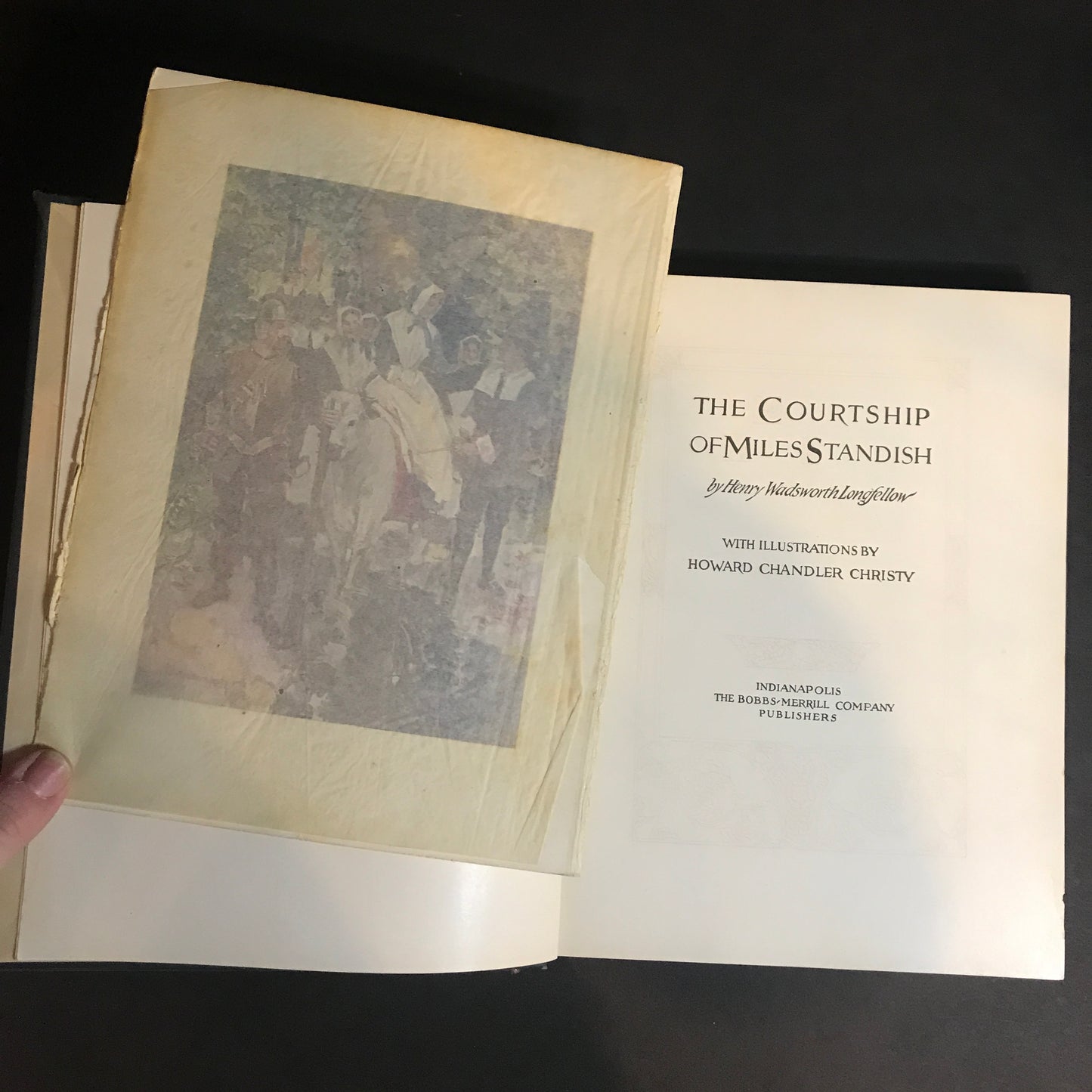 The Courtship of Miles Standish - Henry Wadsworth Longfellow - Loose Page - 1903