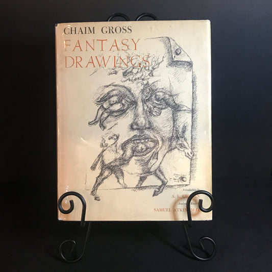 Fantasy Drawings - Chaim Gross - Signed With Original Drawing - 1956