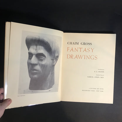 Fantasy Drawings - Chaim Gross - Signed With Original Drawing - 1956