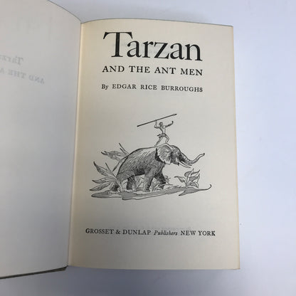 Tarzan and the Ant Men - Edgar Rice Burroughs - 1924