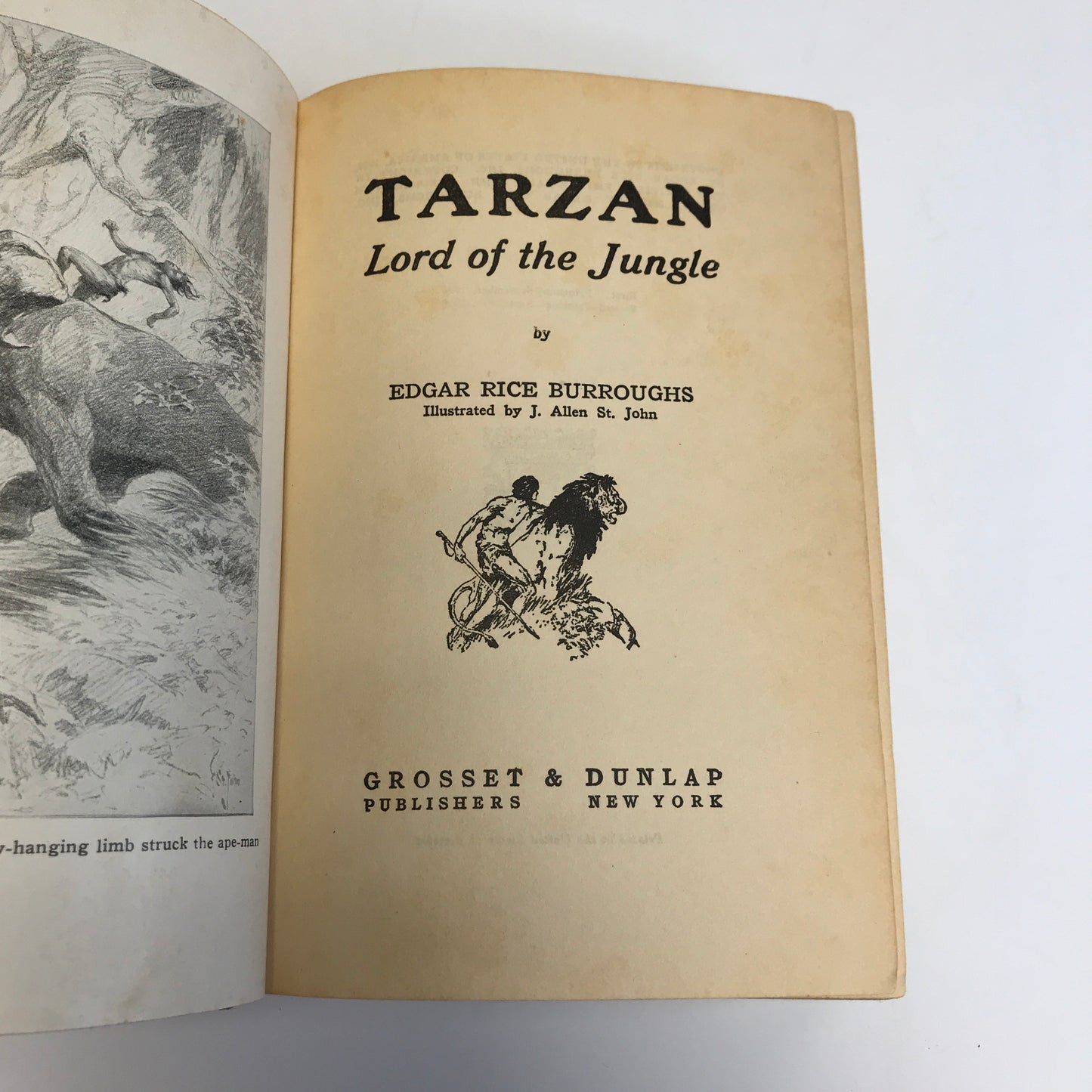 Tarzan: Lord of the Jungle - Edgar Rice Burroughs - 1928