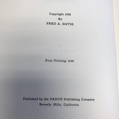 Cartridges for Collectors Vol. 1 - Fred A. Datig - 1956