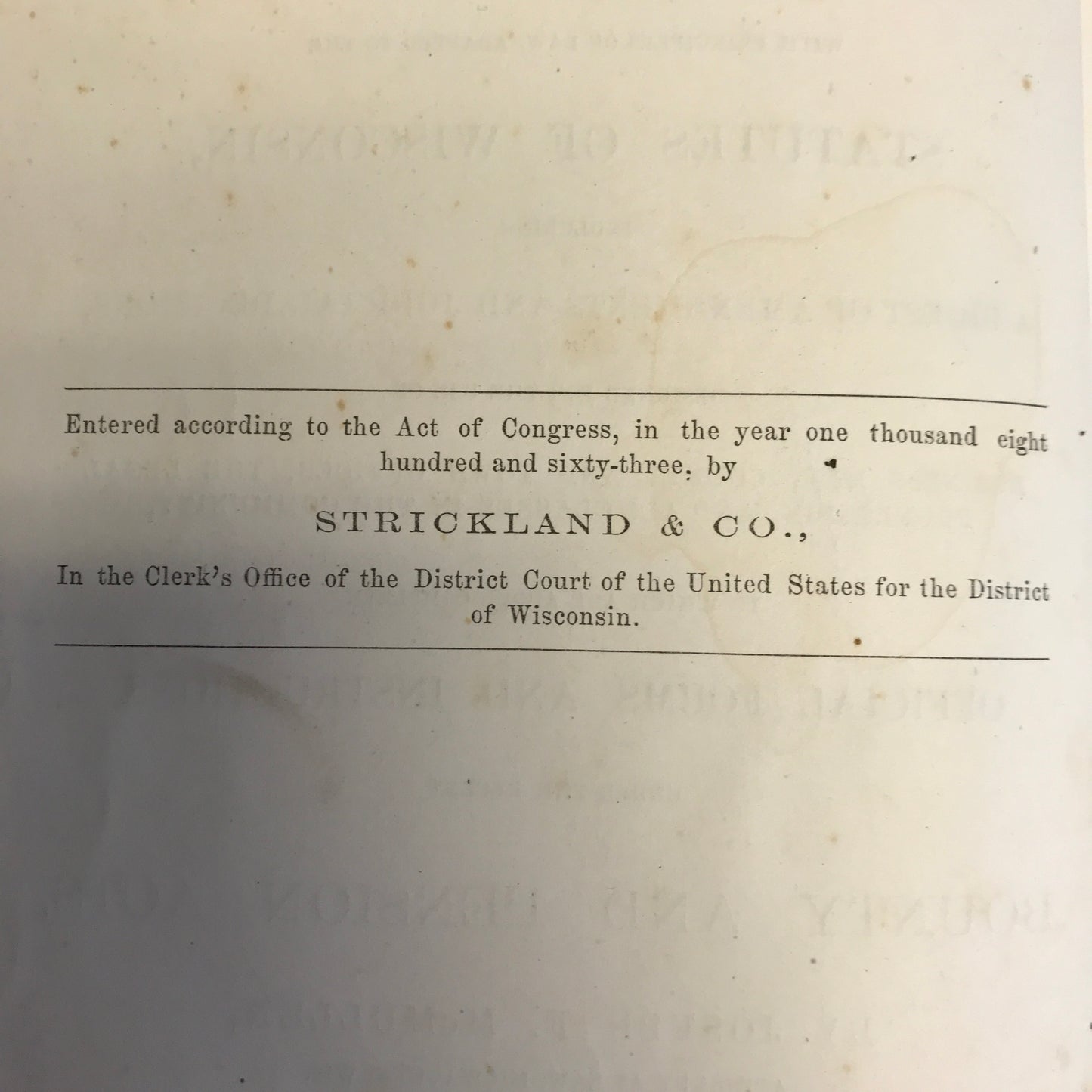 The New Wisconsin Form Book - Joseph McMullon - 1863