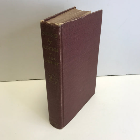 Round by Round - Jack Dempsey - Signed - 1940