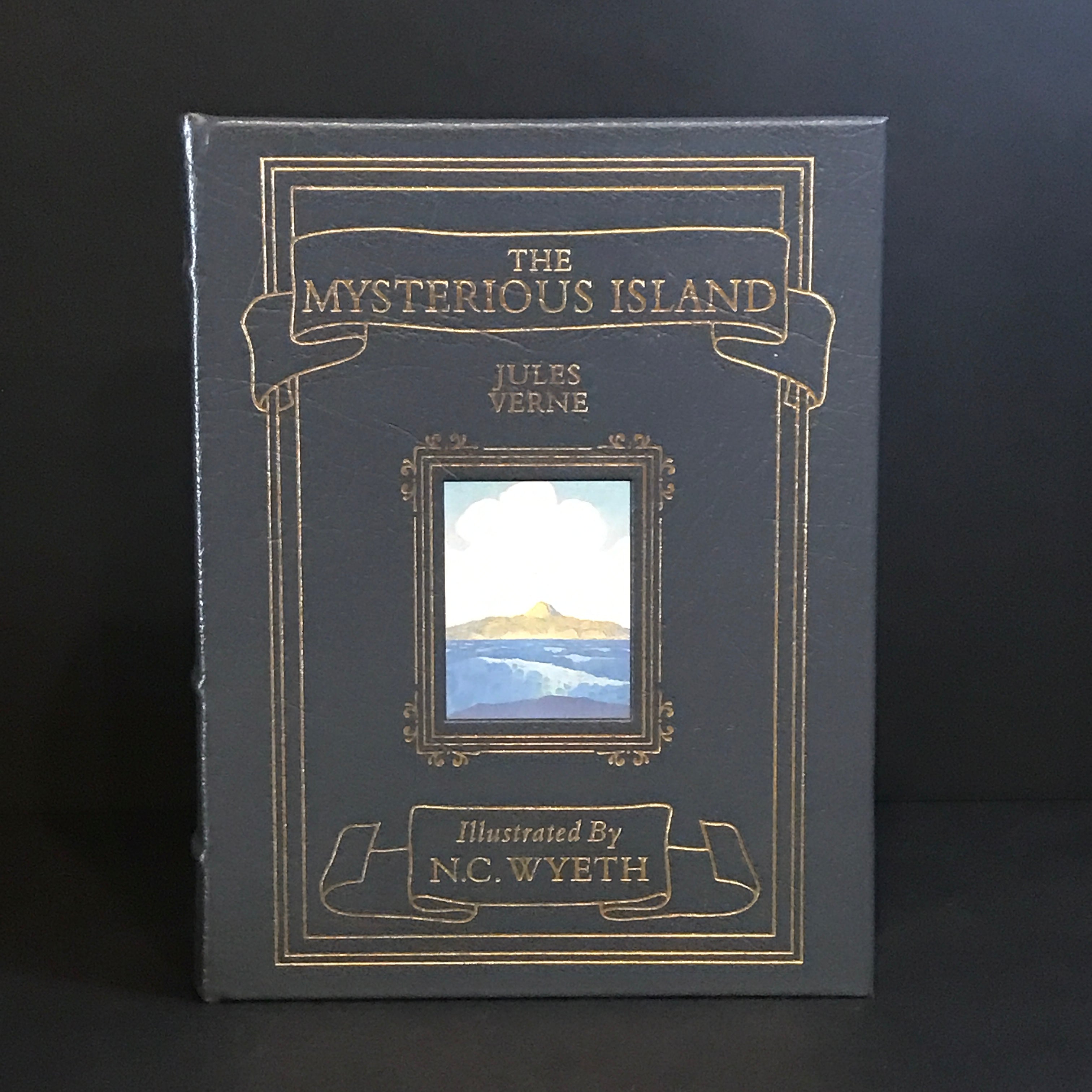 Easton Press The Mysterious Island cheapest by Jules Verne