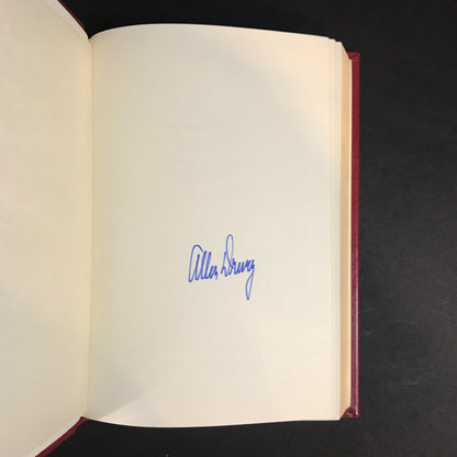 A God Against the Gods - Allen Drury - Signed - Franklin Library - 1981