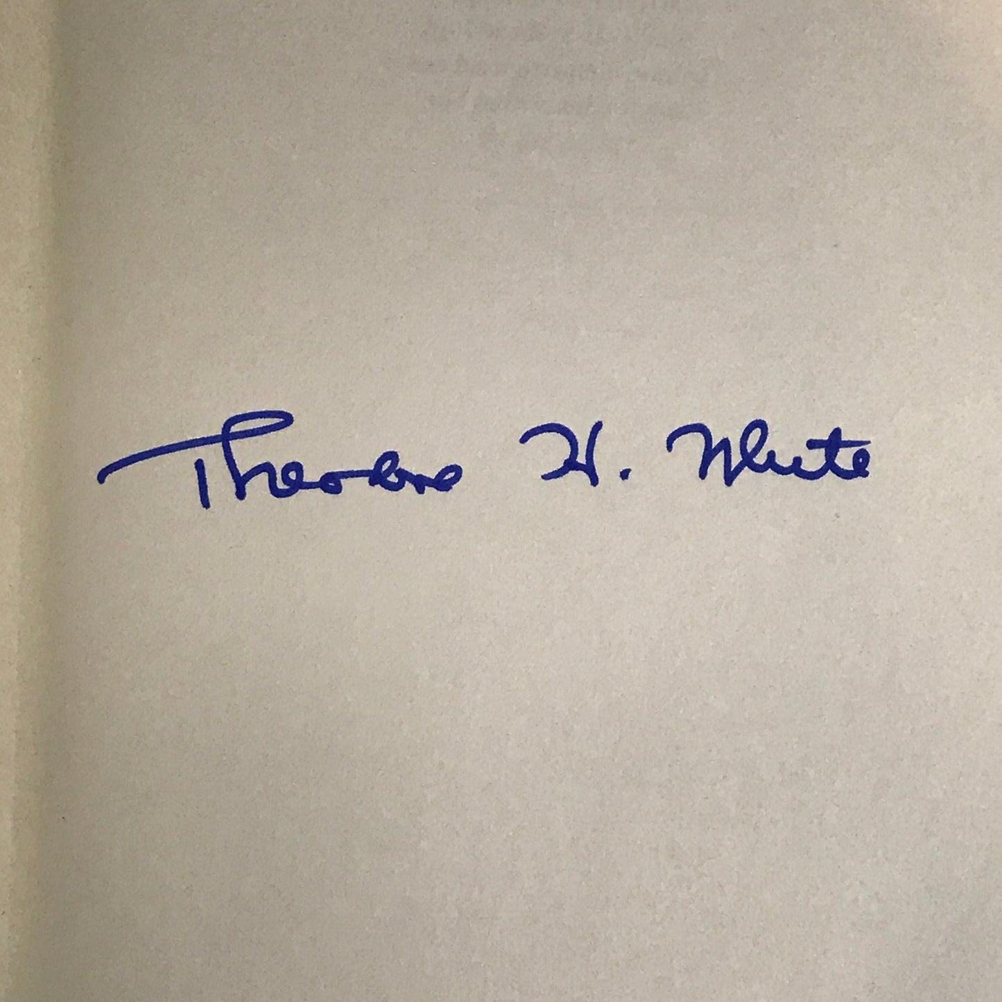 In Search of History - Theodore H. White - Signed - Franklin Library - 1980