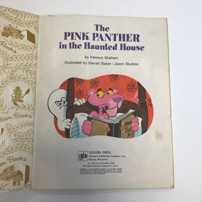 The Pink Panther in the Haunted House - Kennon Graham - 1st Edition - 1975