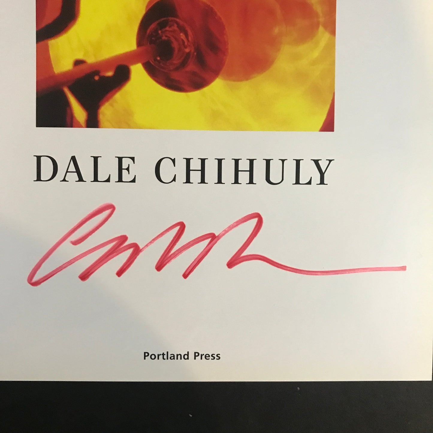 Fire - Dale Chihuly - Signed - 1st Limited Edition - COA - 2006