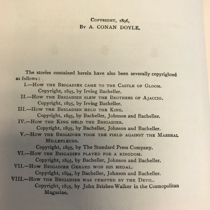 The Exploits of Brigadier Gerard - Sir Arthur Conan Doyle - 1903