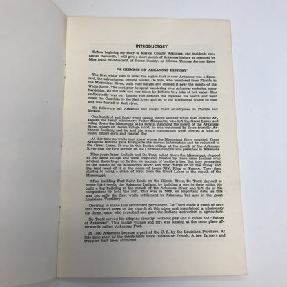 Early Days and War Times in Northern Arkansas - Thomas Jerome Estes - Scarce - Arkansas