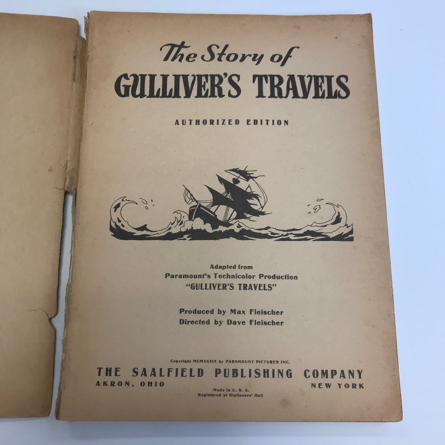 The Story of Gulliver's Travels - Paramount Pictures - 1939