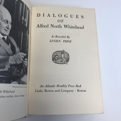 Dialogues of Alfred North Whitehead - Luicen Price - 1954