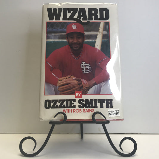 Wizard - Ozzie Smith - Inscribed - 1st Edition - 1988