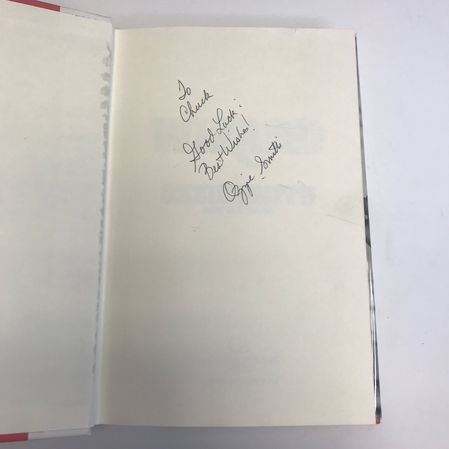 Wizard - Ozzie Smith - Inscribed - 1st Edition - 1988