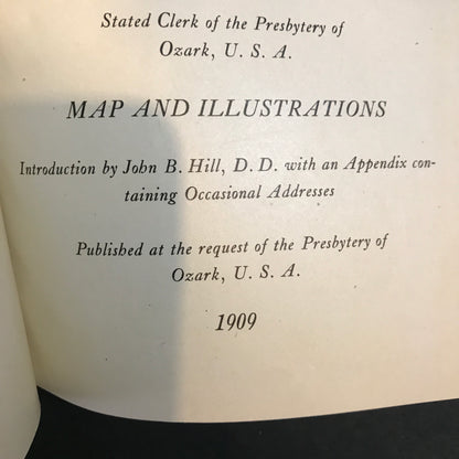 Presbyterianism in the Ozarks - E. E. Stringfield - 1909