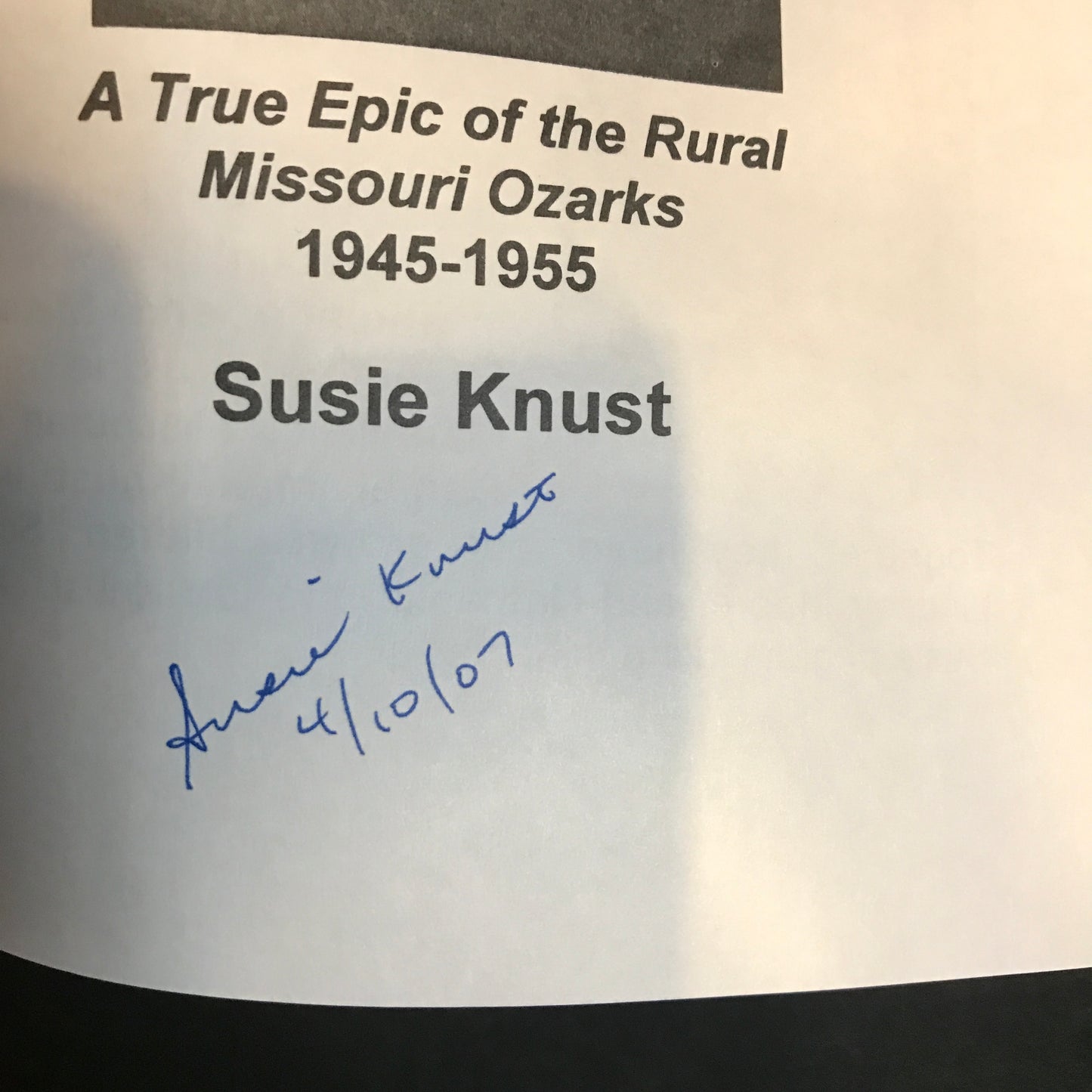 When Isam Was Sheriff : A True Epic of the Rural Missouri Ozarks 1945-1955 - Susie Knust - 2005