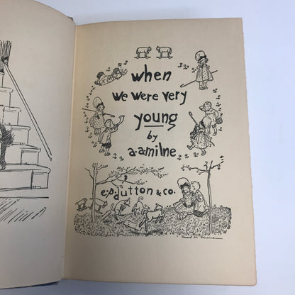 When We Were Very Young - A. A. Milne - 184th Printing - 1935