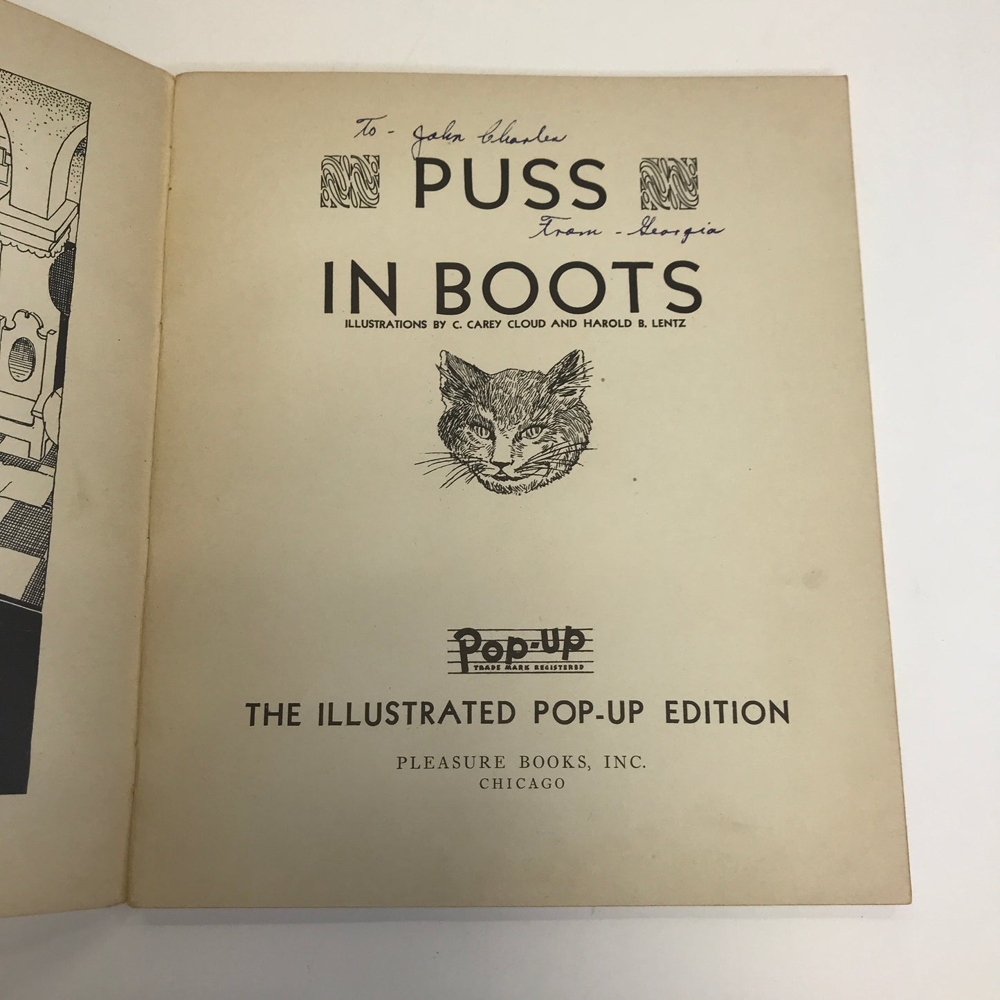 The Pop Up Puss in Boots - 1934