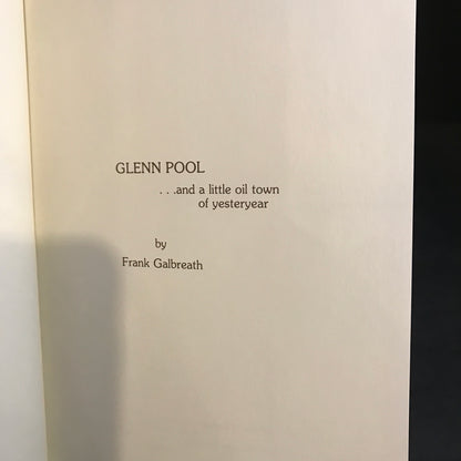 Glenn Pool - Frank Galbreath - Signed - 1978