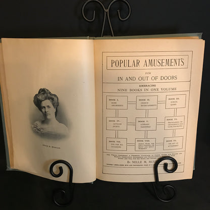 Popular Amusements : For In-doors and Out of Doors - Nelle M. Mustain - 1902