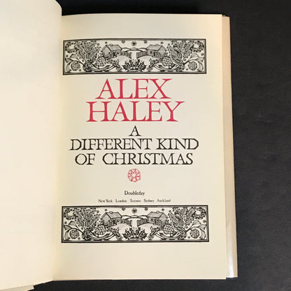 A Different Kind of Christmas - Alex Haley - First Edition - 1988